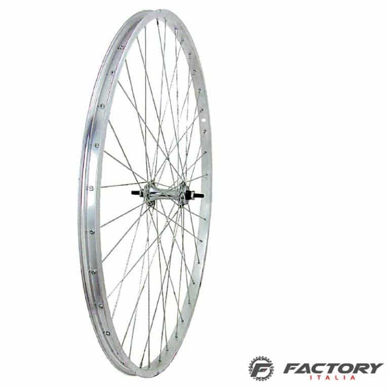 Ruota bici R posteriore 26x 1 2 tutta in ferro