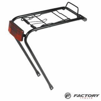 MidGard Portapacchi Posteriore Bici In Alluminio 24-29'' – Portata 50kg Con Riflettore E Parafango Incluso