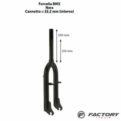 Forcella BMX 20 pollici nera Maggio 2022