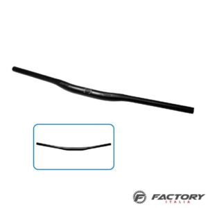 Manubrio Accossato Nero per Triumph Bonneville, Piega