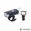 Fanale Anteriore Bici Con Clacson USB Ricaricabile - Impermeabile, Luci LED Multimodalità, Per Ciclismo Notturno E Urbano