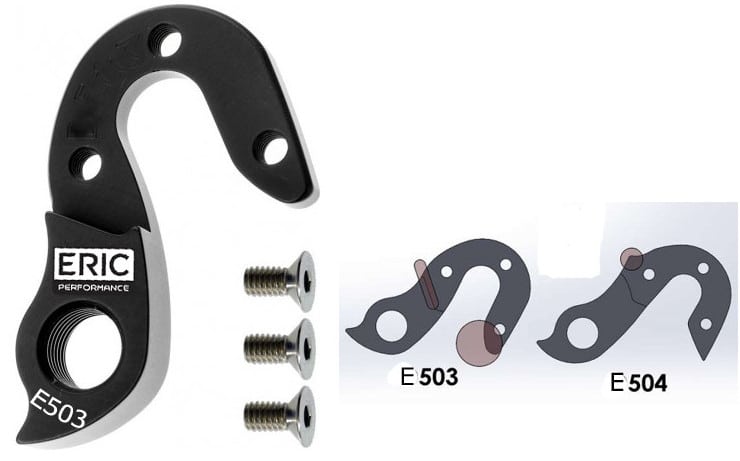 Forcellino cambio NSR E503 Eric Performance - immagine 2