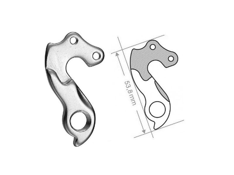 Forcellino cambio Bianchi E78 Eric Performance - immagine 2