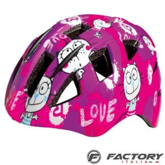 Casco Bambina BRN Love