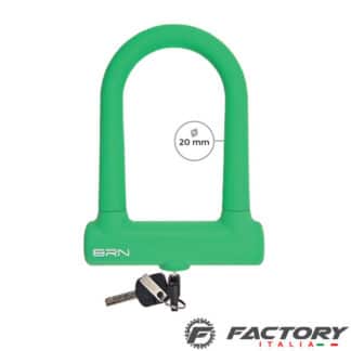 Lucchetto ad arco fixed BRN verde