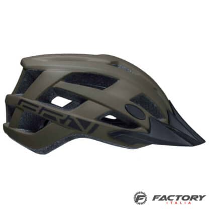 Casco Bici Gravel MTB BRN Wood Taglia M verde bosco