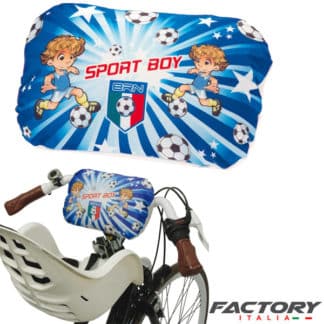 Cuscino al manubrio Bici Sport Boy blu
