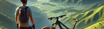 Il benessere di andare in Mountain bike