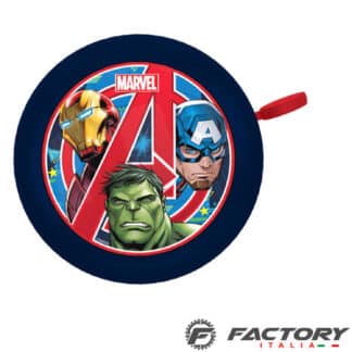 Campanello bici bimbo Avengers