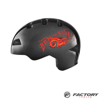 Casco Bimbo BRN Fiamma Nero