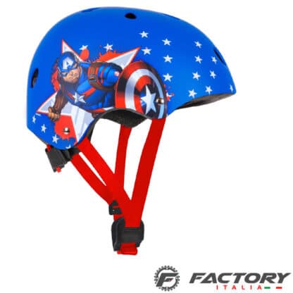 Casco bici bimbo disney Capitan America