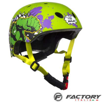 Casco bici bimbo disney Incredibile Hulk