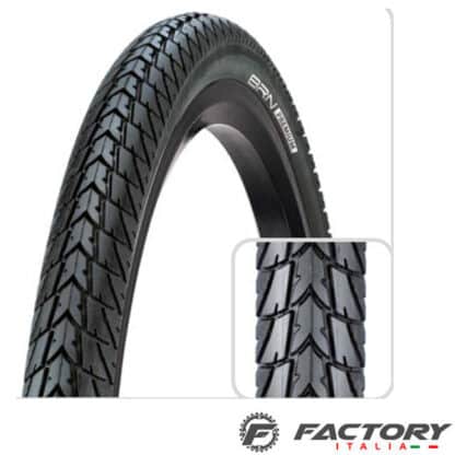 Copertone City bike 26 X 1.75 BRN Premium Nero