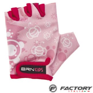 Guanti bici bambino BRN Ted Pink S