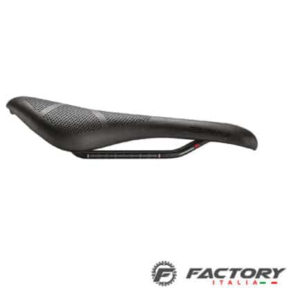 Sella bici Strada BRN Carbon Shape Whire lato