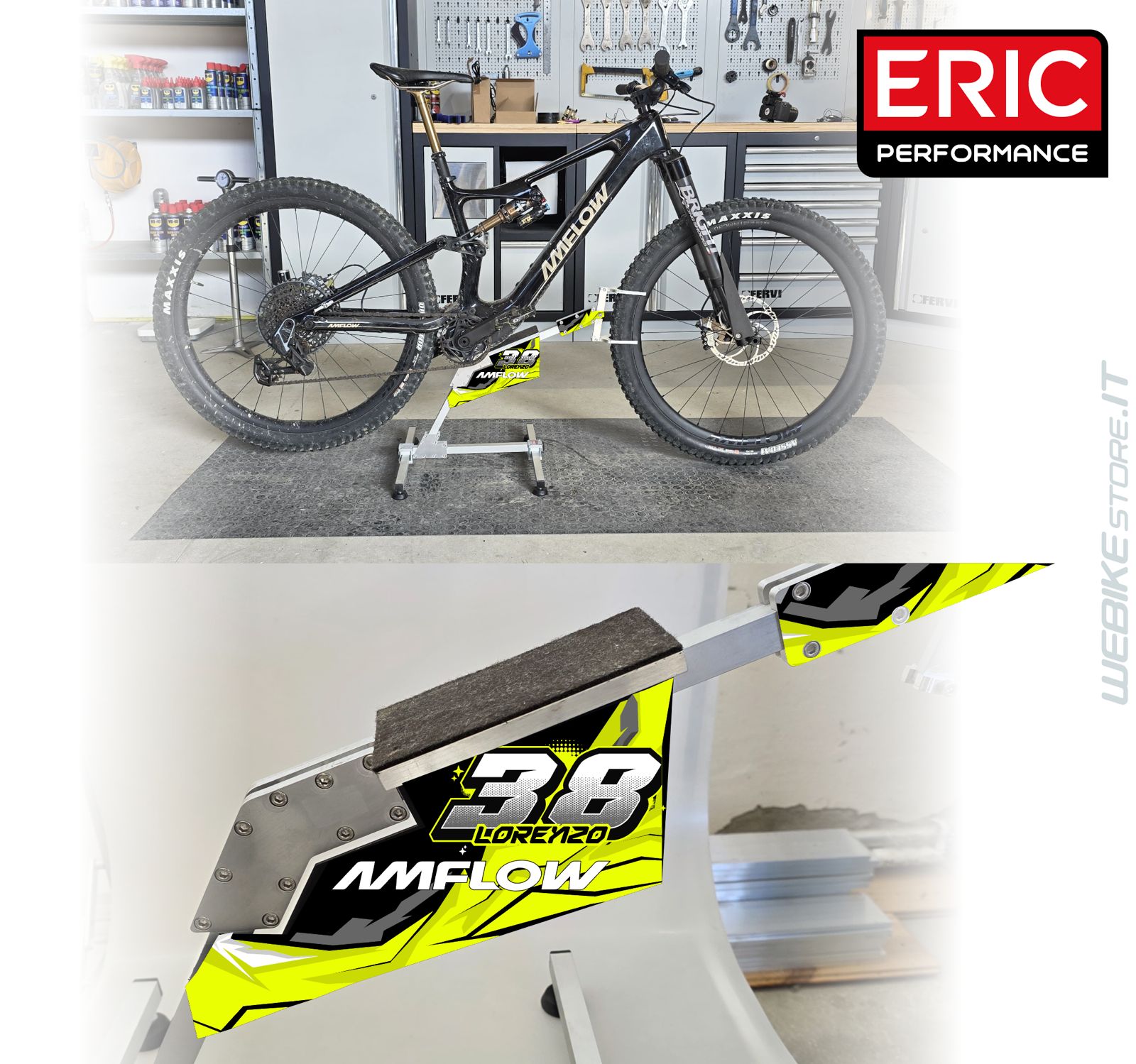 Cavalletto MTB manutenzione Eric Performance Race - immagine 4