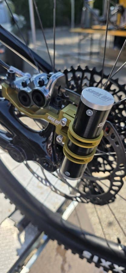 Mass Damper Shox Off posteriore universale MTB disco 203mm - immagine 2
